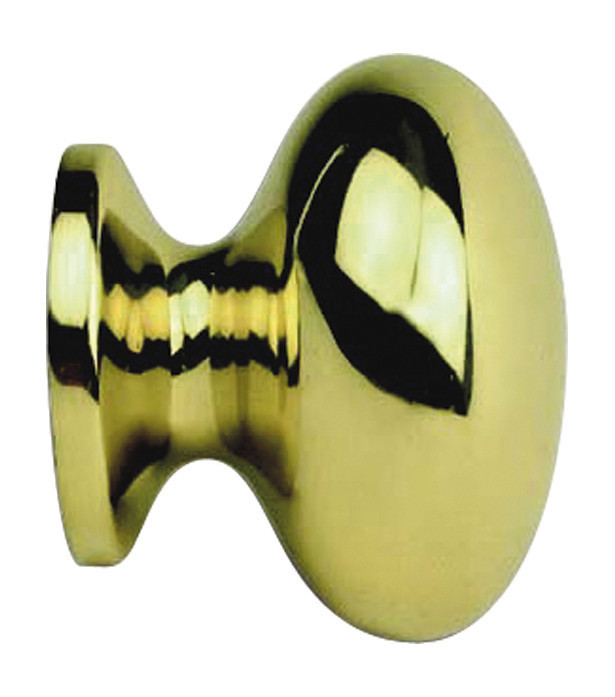 Embout Regency laiton poli verni Ø35mm Fourniturestapissier | Embout Regency laiton poli verni Ø35mm