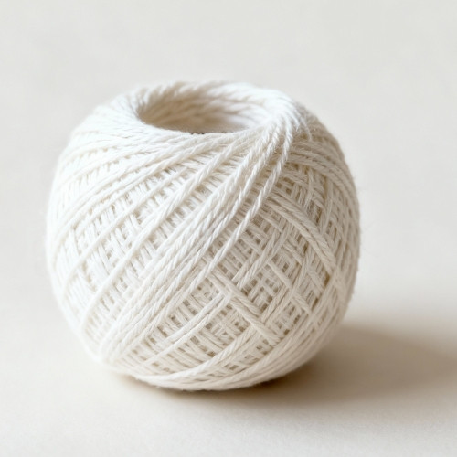 Ficelle à piquer en lin blanchi - 100g Fourniturestapissier | Ficelle à piquer en lin blanchi - 100g