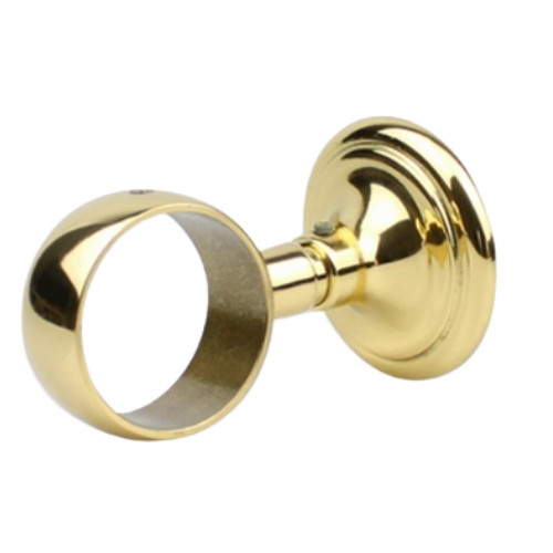 Support lorgnon 6cm laiton poli verni Ø35mm Fourniturestapissier | Support lorgnon 6cm laiton poli verni Ø35mm