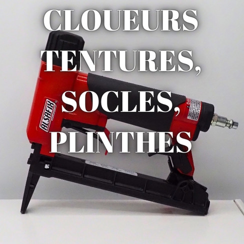 Cloueurs pour Tenture Murale, Socles, Plinthes et Emballage Bois