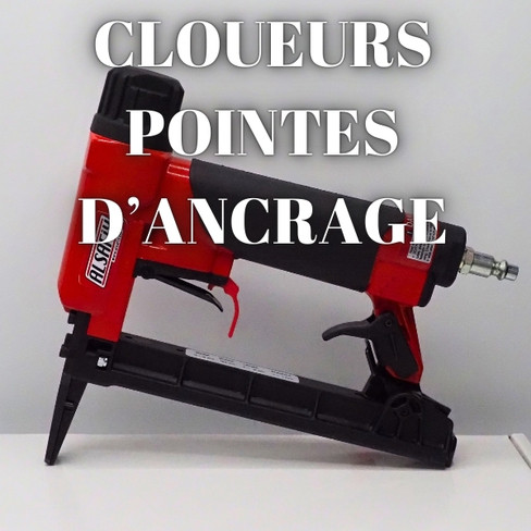 Cloueurs pour pointes d'ancrage pour Sabots et Connecteurs